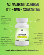 Activador Mitocondrial Q10 + MNM + Astaxantina