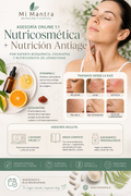 Asesoría online 1:1 Nutricosméticos + Nutrición antiage + ebook personalizado