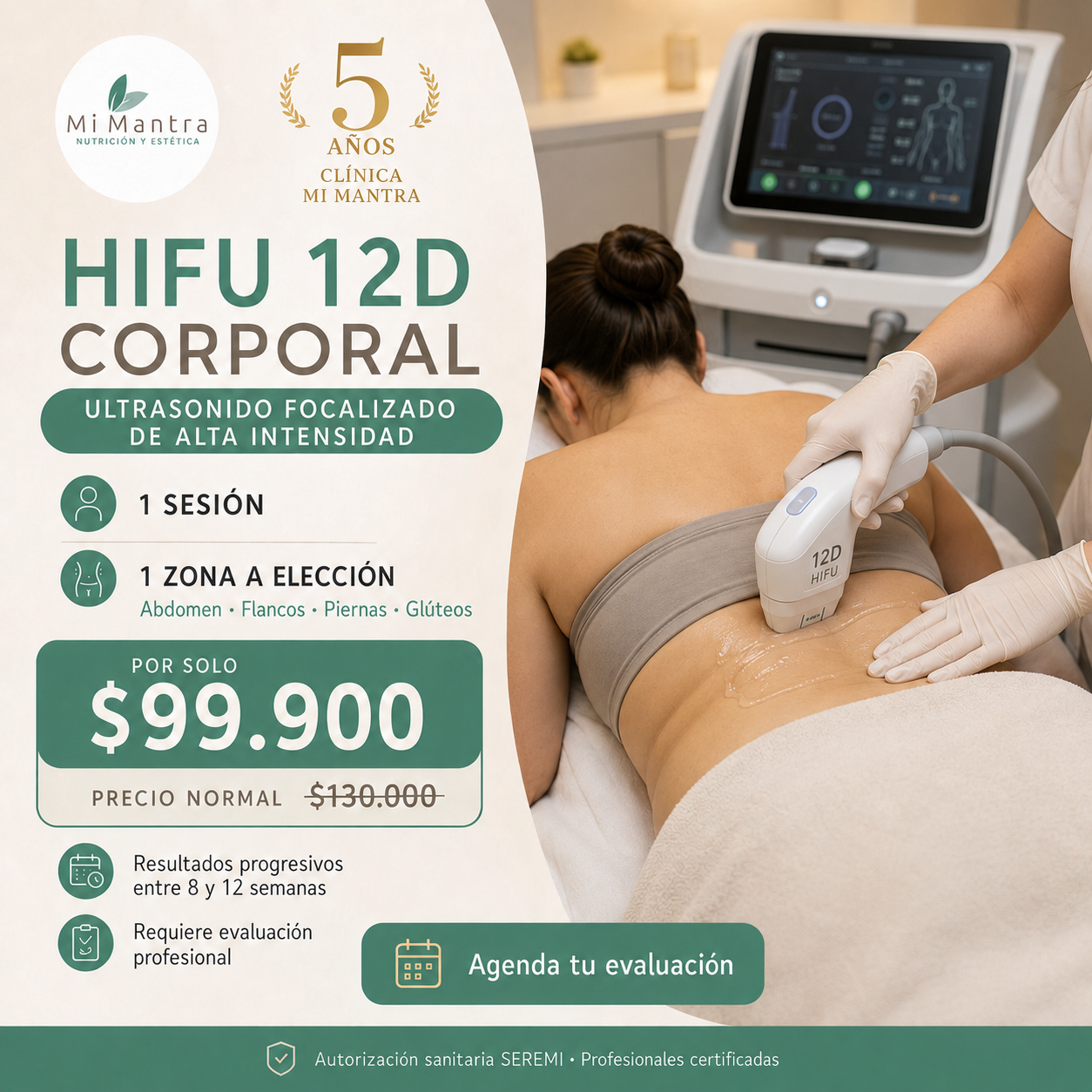 HIFU 12D Corporal