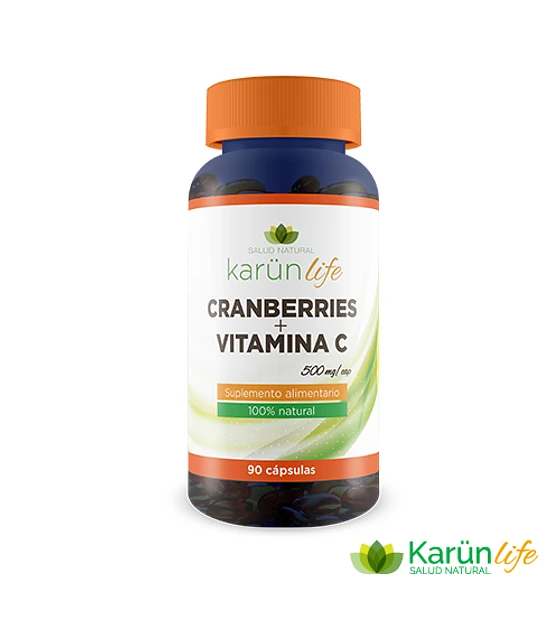 Cranberry + Vitamina C 90 Cápsulas 500 Mg