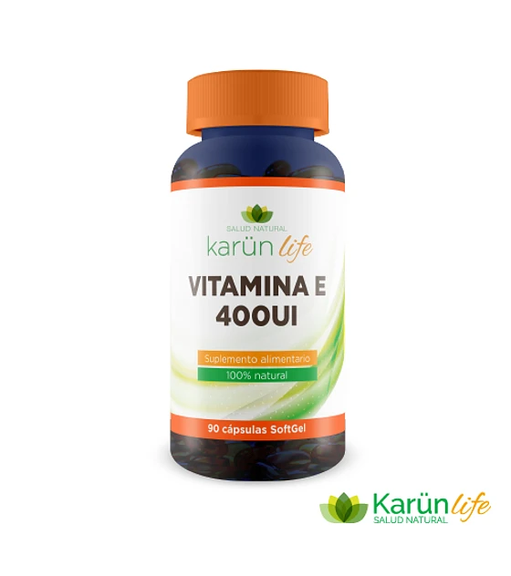 Vitamina E 90 Cápsulas softgel 400UI