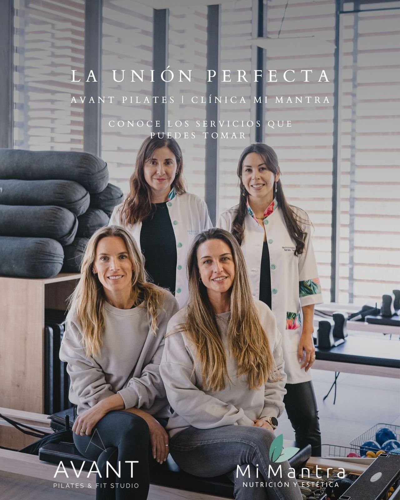 4 clases pilates Avant