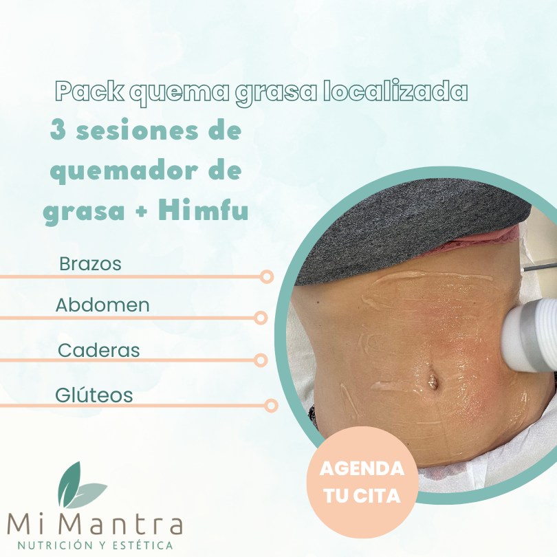Pack quema grasa localizada 1 zona