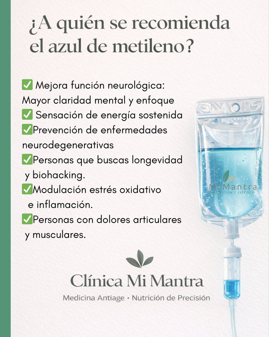 Sueroterapia azul Metileno