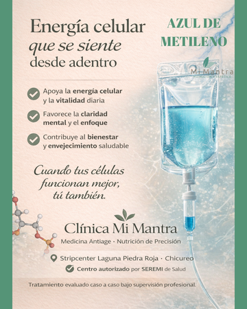 Sueroterapia azul Metileno