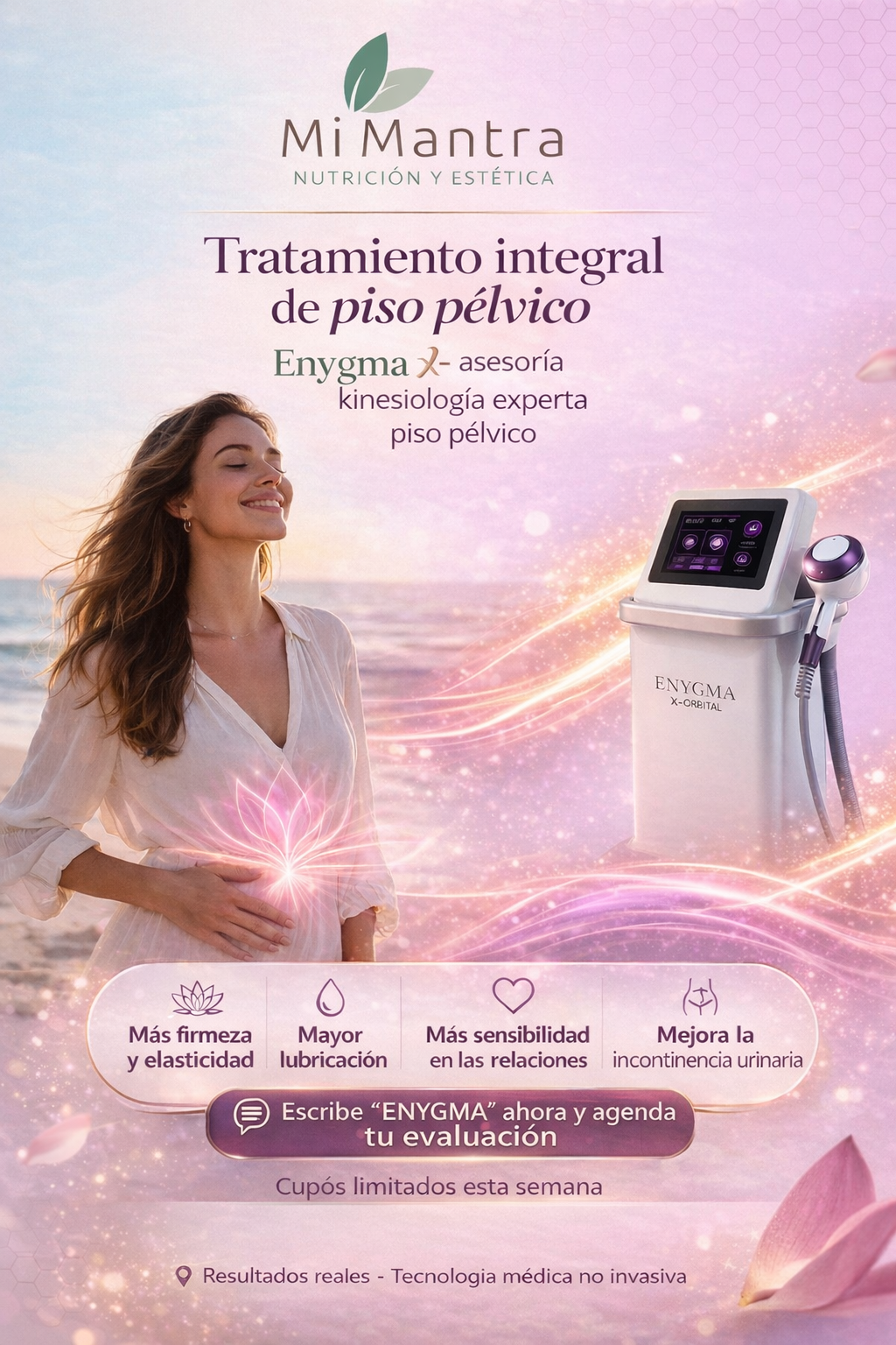 Tratamiento piso pelvico 4 sesiones